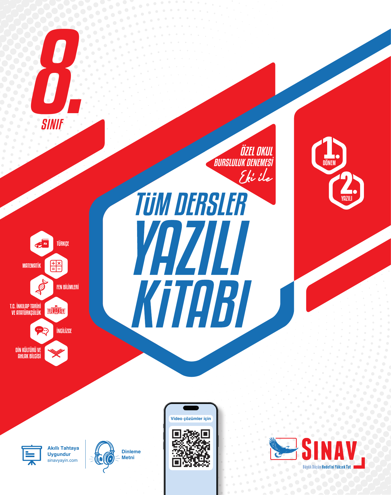 2026 8.Sınıf Tüm Dersler Yazılı Kitabı 1.Dönem 2.Yazılı Sınavı