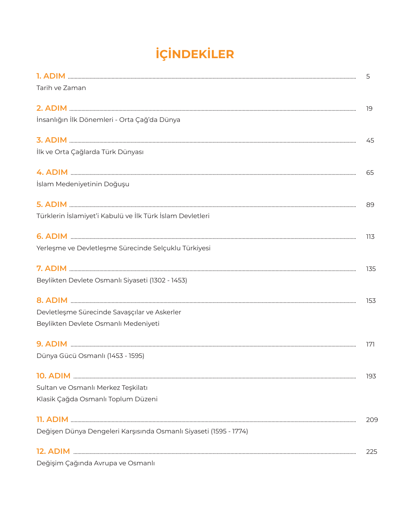 2026 TYT-AYT 24 Adımda Tarih